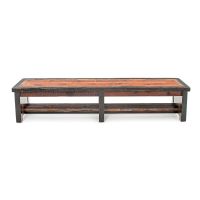Western Woods Rustic Reclaimed Dining Bench