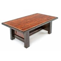 Western Woods Rustic Barn Wood Dining Table