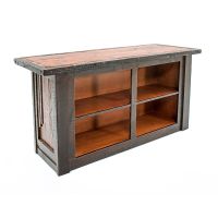 Western Woods Saloon Rustic Barn Wood Bar