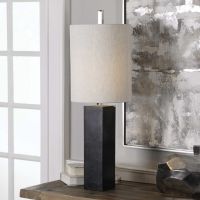 Delaney Black Marble Table Lamp