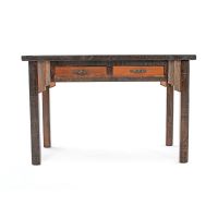 Western Woods Rustic Reclaimed Writer's Desk