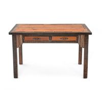 Western Woods Rustic Reclaimed Writer's Desk