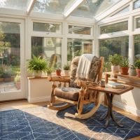 Barnwood End Table: Some lifestyle images are created with AI for visualization purposes. Crafted from natural solid wood, each piece is unique and will vary.