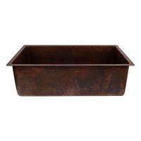 33" Terra Firma Single Basin Copper Kitchen Sink
