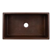 33" Terra Firma Single Basin Copper Kitchen Sink