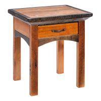 Mossy Oak Natchez Trace Reclaimed 1 Drawer Nightstand - No Shelf