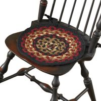 Folk Art Braided Chair Pad
