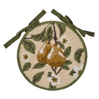Golden Pear Hooked Chair Pad