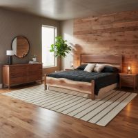 Dresser: Some lifestyle images are created with AI for visualization purposes. Crafted from natural solid wood, each piece is unique and will vary.