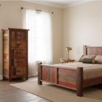 Lingerie Chest: Some lifestyle images are created with AI for visualization purposes. Crafted from natural solid wood, each piece is unique and will vary.