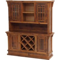 Stony Brooke Rustic Reclaimed Cabernet Sideboard & Hutch