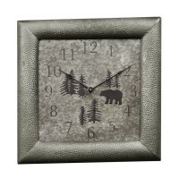 Wild Woods Bear Clock