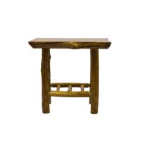 Cedar Lake Cabin Square Log Pub Table