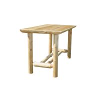 Cedar Lake Cabin Log Pub Table