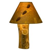Log Sconce Lighting for Rustic Homes (shade is sold separately)