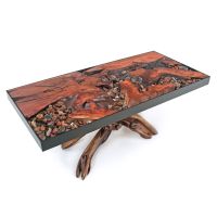 A River Runs Through It Juniper & Redwood Coffee Table