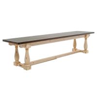 Antique Trestle Bench