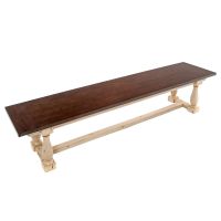 Antique Trestle Bench