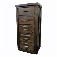 Antler & Barnwood 5 Drawer Lingerie Chest