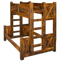 Barn Door Barnwood Bunk Bed