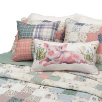 April Patch Decorative Pillows