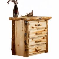Aspen Lodge 4 Drawer Log Chest