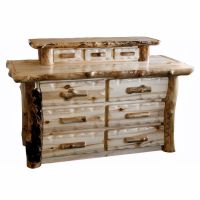 Aspen Lodge Accoutrement Log Dresser