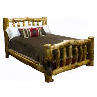 Aspen Lodge Extra Character Log Bed