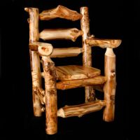 Aspen Log Arm Dining Chair
