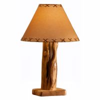 Aspen Log Table Lamp