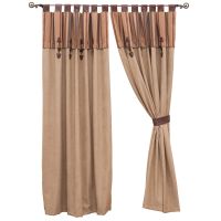 Autumn Leaf Drape Panel & Tieback Set