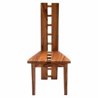 Avant Garde Golden Walnut Dining Chair