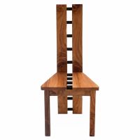 Avant Garde Golden Walnut Dining Chair