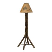 Log Floor Lamp