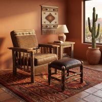 Hickory Chair: Some lifestyle images are created with AI for visualization purposes. Crafted from natural solid wood, each piece is unique and will vary.