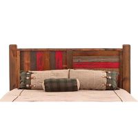Americana Barn Wood Bed in Vintage Colors