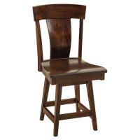 Baldwin Heights Double Bent Barrel Bar Stools - Swivel