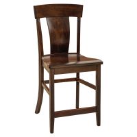 Baldwin Heights Double Bent Barrel Bar Stools - Stationary