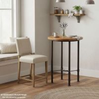 Copper Pub Table: This image was generated or modified using AI for visualization purposes.