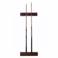 Barnwood 2 Piece Wall Cue Rack