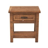 Barnwood Haven 1 Drawer Nightstand