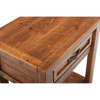 Barnwood Haven Nightstand Top Detail