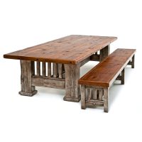 Stony Brooke Rustic Reclaimed Extension Dining Table