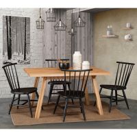 CUSTOM - Barrington Court Spindle Dining Chairs - Call, email, or chat with a representative to customize wood species and finishes