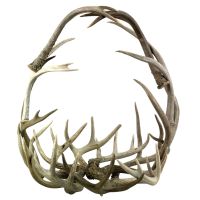 Antler Round Basket