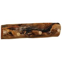 Beartooth Aspen Half Log Coat Rack - 24" - Gnarly Log