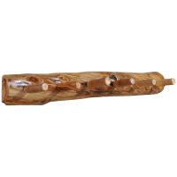 Beartooth Aspen Half Log Coat Rack - 48" - Natural Log