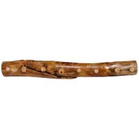 Beartooth Aspen Half Log Coat Rack - 60" - Natural Log