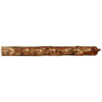 Beartooth Aspen Half Log Coat Rack - 60" - Natural Log