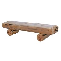 Beartooth Aspen Log Mantel - 48" - Wild Panel & Gnarly Log - Optional Bolsters